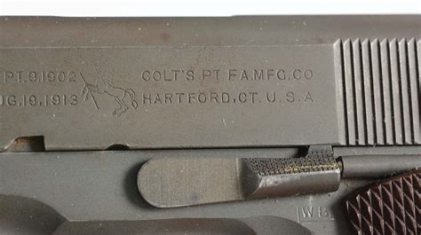 Lot Detail C Cased Colt M1911a1 Semi Automatic Pistol