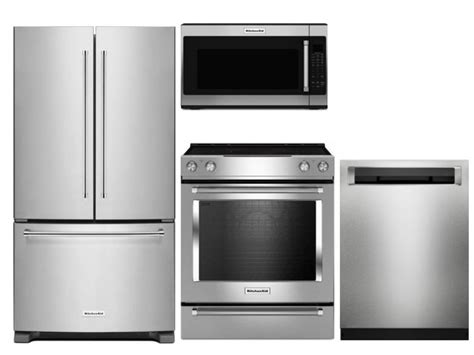 Package K1 Kitchenaid Appliance Package 4 Piece Appliance Package