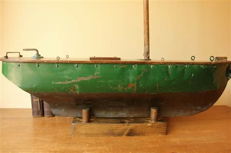Victorian Scratch Built Copper Ship Model Large Deorative Handmade Boat