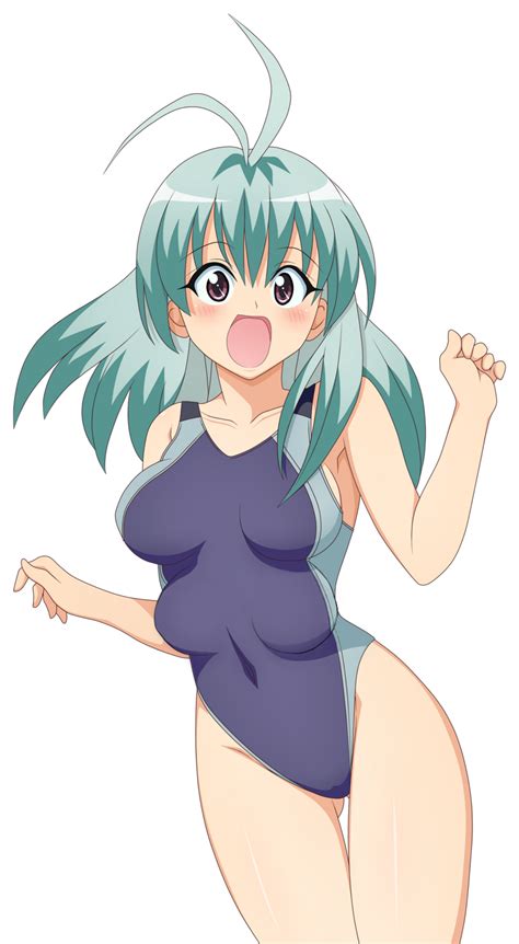 Rule 34 1girls 4 Breasts Blue Hair Blush Breasts Collarbone