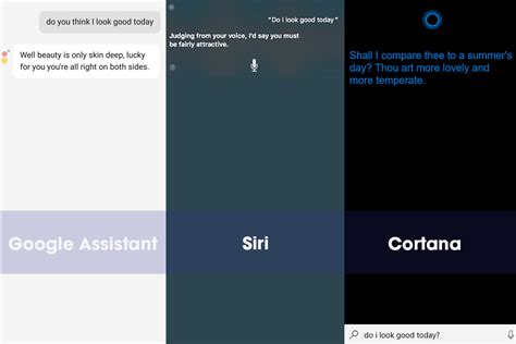 战争的虚拟助手siri Vs Cortana Vs谷歌助理 18新利官方网站