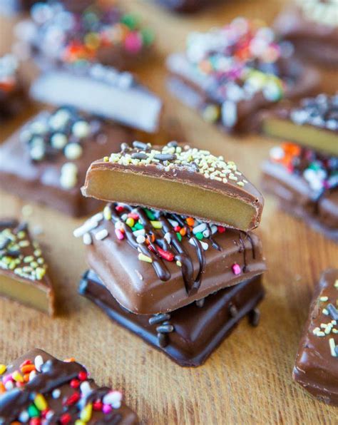 Saltine crackers coated with caramel and chocolate make a next time, try a different brand of chocolate. Christmas candy recipes - easy to make! Mums Make Lists