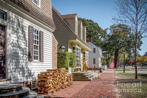 Colonial Williamsburg Street View Photograph By Robert Anastasi