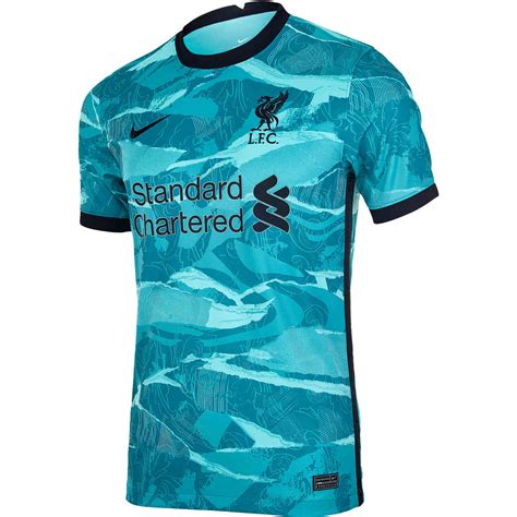 2020/21 Kids Nike Mohamed Salah Liverpool Away Jersey - SoccerPro