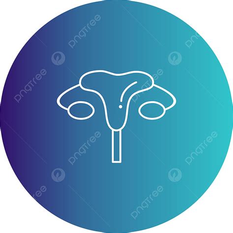 Gambar Ikon Ovarium Untuk Proyek Anda Ovarium Ginekologi Uterus PNG