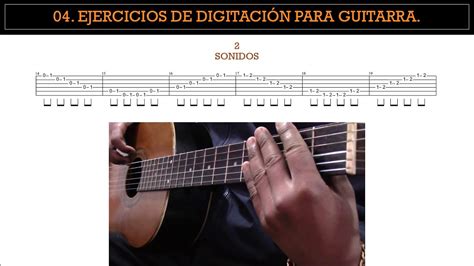 Guitarra 04 Ejercicios De Digitación Para Guitarra By Miprofeleo