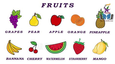 Kids Zone How To Draw Fruits Chart For Kids Easy Drawings And Coloring