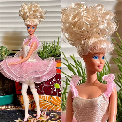 Barbie Doll My First Barbie Ballerina 1992 Doll Etsy