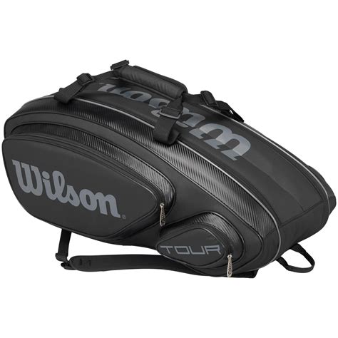 Wilson Tour V 9 Pack Bag Black