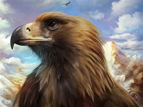 1920x1080px 1080p Free Download Eagle Fantasy Mountains Abstract
