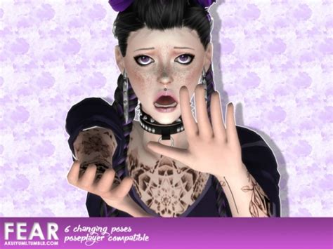 Fear Pose Pack 7 By Akuiyumi At Simsworkshop Sims 4 Updates