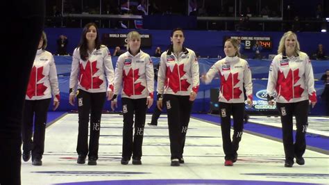 Team Canada Wins World Womens Curling Championship Team Canada Takes