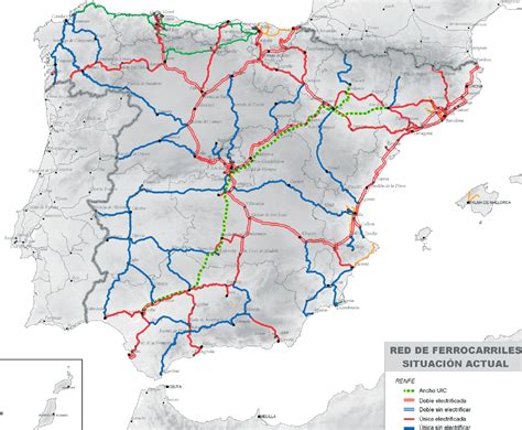 Renfe Network Map