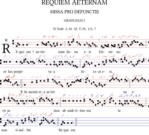 Requiem Aeternam Graduale