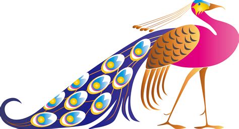 Clipart Vector Peacock Png Download Full Size Clipart 3089315