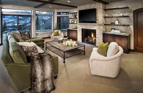Putting a tv above the fireplace is not a new idea, but sometimes it can just seem out of place. Contemporary & Modern Fireplace Designs with TV Above Mantel