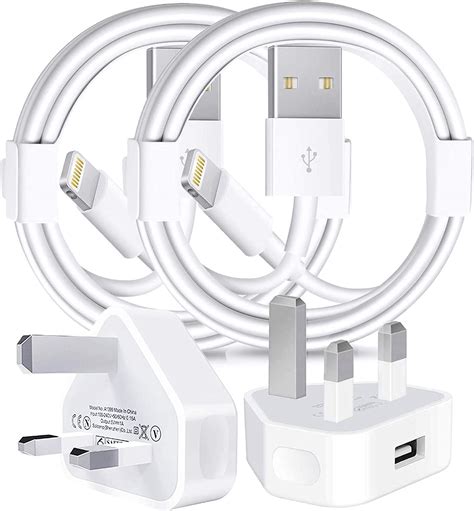 Iphone Charger Plug And Lightning Cable Apple Mfi Certified Iphone