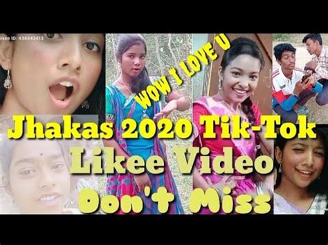 Likee New Video Santali New Tik Tok And Likee Video Santali New Likee Mix Part Youtube