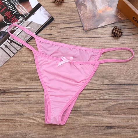 SEXY MENS LINGERIE Tanga Bikini Briefs Smooth Panties Thong Underwear