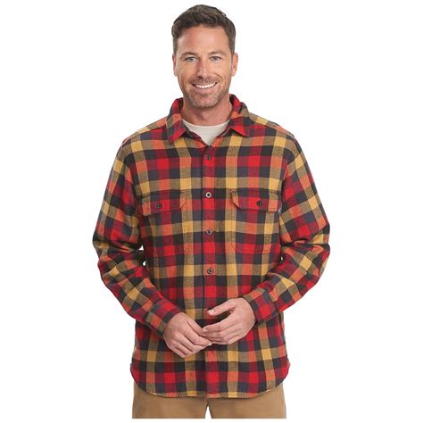 Woolrich Mens Oxbow Bend Flannel Shirt 635749 Shirts At Sportsmans