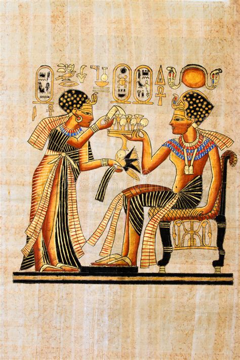 pintura del papiro de dios egipcio antiguo osiris imagen
