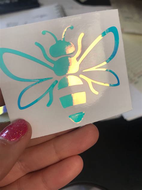 This is how a the ink will be absorbed. Holographic Planner Decal | Planner themes, Planner ...