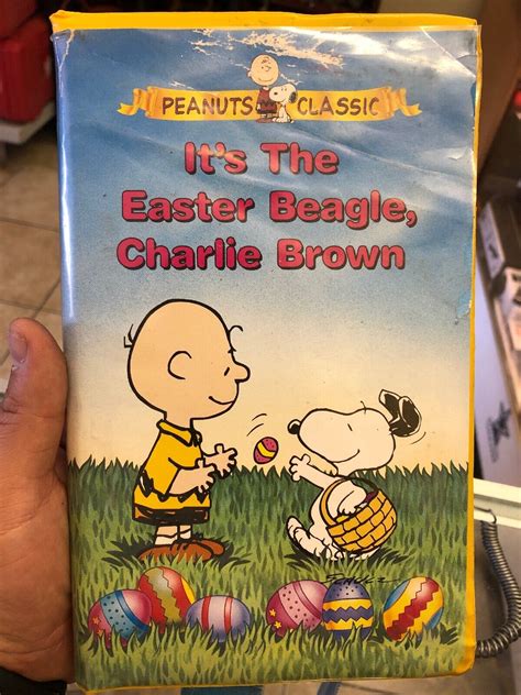Peanuts Classic It S The Easter Beagle Charlie Brown VHS Video Tape