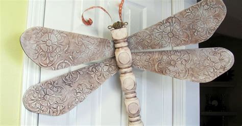 Table Leg Dragonflies Diy Tutorial For Textured Pattern Wings Using