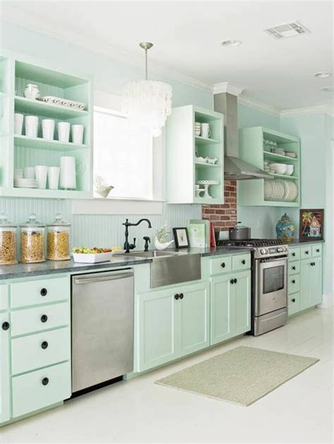 A Delicious Palette Pastels In The Kitchen Cottage Style Kitchen