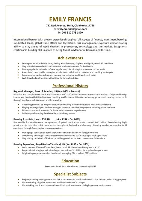Sample resume bank job fresher unique photos sample resume for. Bank Resume Template 2019 Bank Resume Template For ...