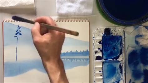 Painting Reflections In Watercolor A Super Easy Lesson For Beginners