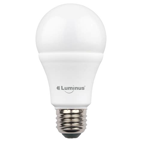 Most led lamps use less. LUMINUS 9W LED Non Dimmable A19 Bulb - Day Light ...