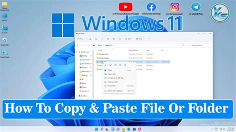 How To Copy And Paste File Or Folder On Windows Windows Me Copy Or Paste Kaise Kare