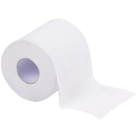 Lavex Janitorial Individually Wrapped 1 Ply Toilet Paper Standard 1000