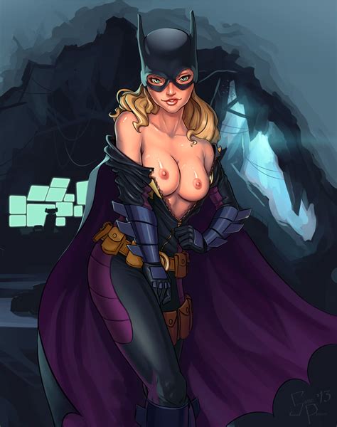 Rule 34 Batgirl Batman Series Blonde Hair Breasts Dc. 