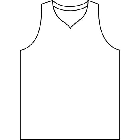 Simple numbers coloring page for children : Free Printable Football Jersey Template - Cliparts.co