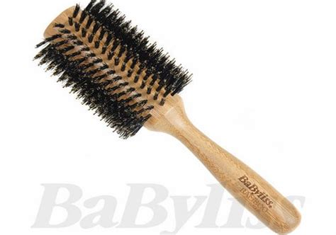 Babyliss Natural Bamboo Porcupine Round Hair Brush ...