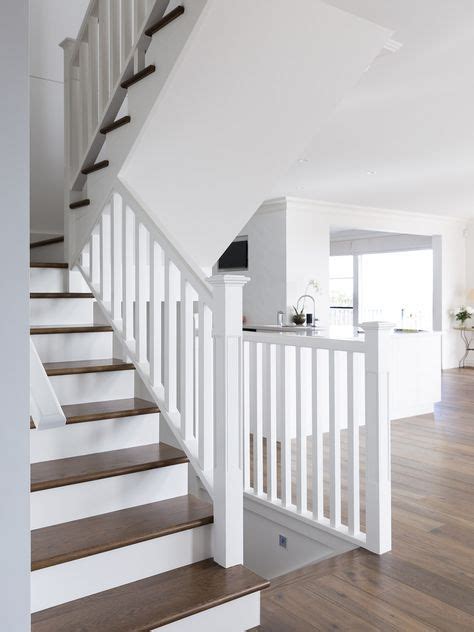 American Oak Mdf Timber Stair Staircase Balustrade Classic