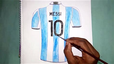 Messis Jersey Drawing For His Friend Youtube
