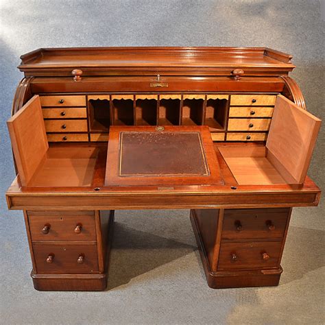 Looking for a good deal on desk vintage? Antique Fine Victorian Writing Bureau Large English ...