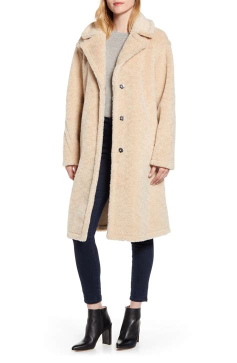 Derek Lam 10 Crosby Genuine Shearling Coat Nordstrom