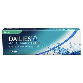 Best Pris P Alcon Dailies Aquacomfort Plus Toric Pakning Linser