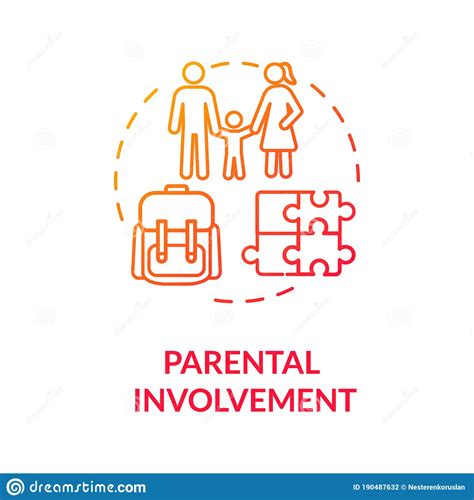 Parents Involvement Concept Icon Stock Vector Illustration Of