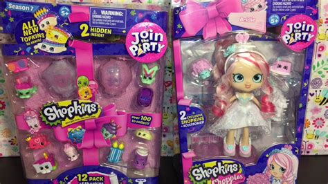 Shopkins Bridie Shoppies Doll Review And Season 7 12 Pack Toy Opening