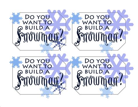 Build A Snowman Kit Printable