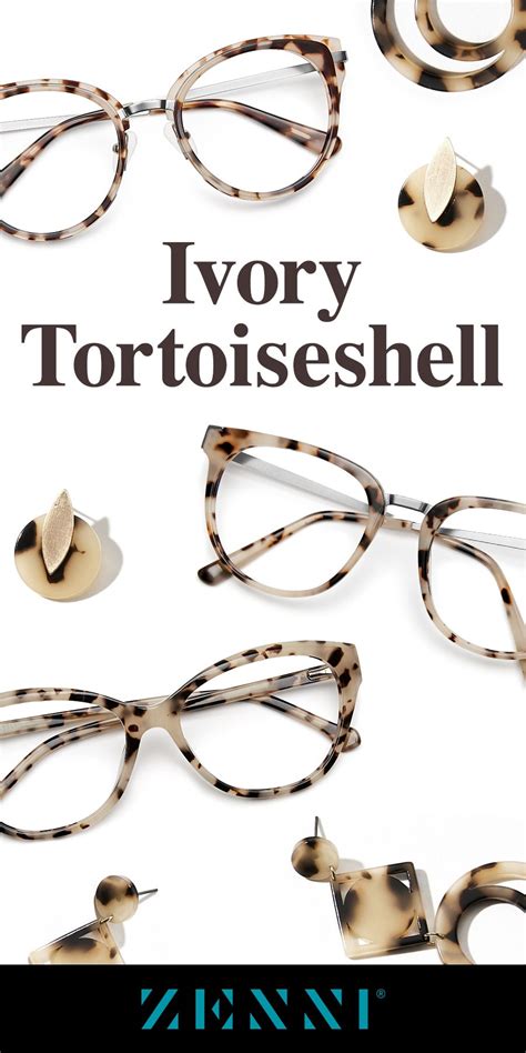 Ivory Tortoiseshell Frames Glasses Fashion Fashion Eye Glasses Style