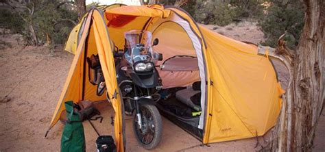 To an ordinary person, all tents will look the same this is another one of the best motorcycle camping tent you want to consider buying when you are on a. Two-person tent is built for camping with a motorcycle ...