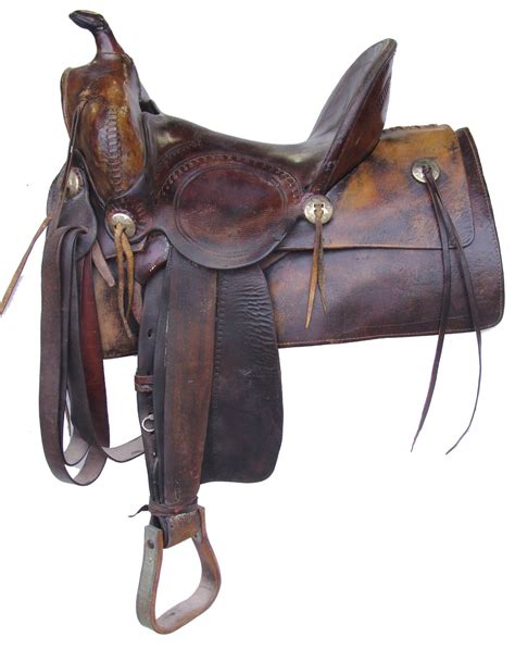 Vintage Western Saddle