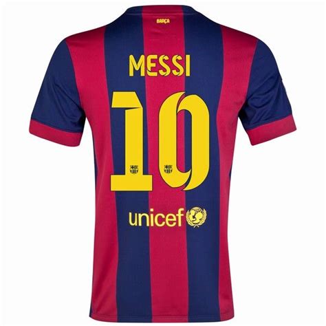 Lionel Messi 10 Barcelona 1516 Home Jersey Fcb Pinterest Messi