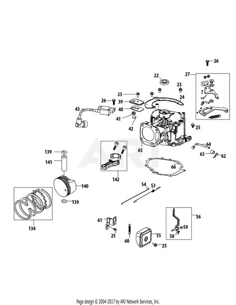 I built a fictitious exploded view diagram around their logo to represent the intersection of creativity and technical skill within the maker community. MTD 1T65RUA Engine Parts Diagram for 1T65RUA Crankcase